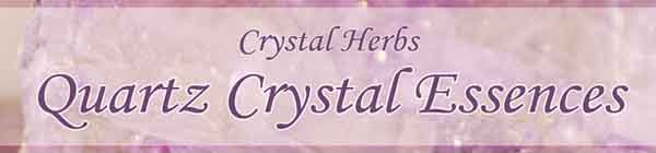 Picture of the box label for the new Quartz crystal essence set